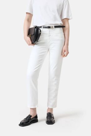 Closed Pedal Pusher Relaxed Jeans In Oyster