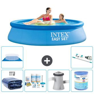Intex Piscina Easy Set Redonda - 244x61 Cm - 7-piezas S40427