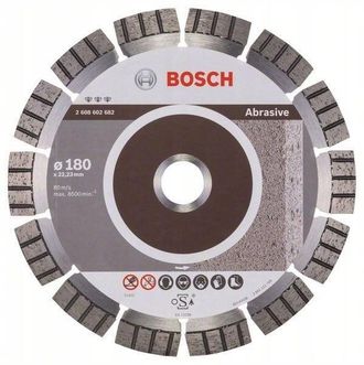 Bosch Disco De Corte Diamantado Bosch 180 Mm 12 Mm Segmento