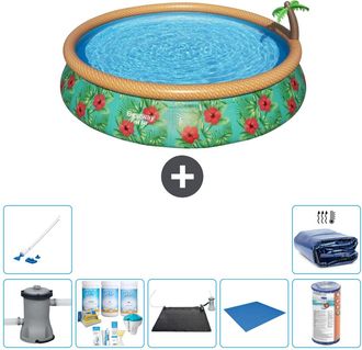 Bestway Piscina Bestway Fast Set Redonda - 457x84 Cm - 8-piezas S21469