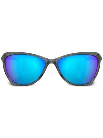 Oakley Occhiali da sole Pasque con lenti a specchio - Nero