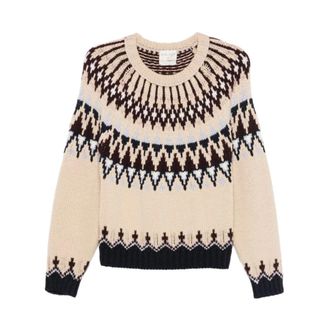 Forte_Forte Maglione Girocollo My Knit - - Knitwear - Donna - Beige - S