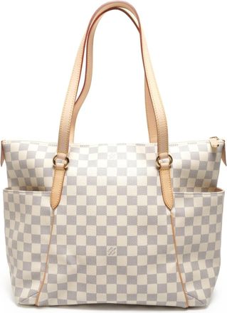 Louis Vuitton White Tote Bag (Pre-Owned)
