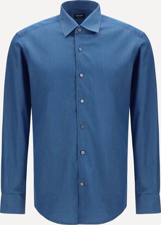 Ermenegildo Zegna Camicia in cotone Man L