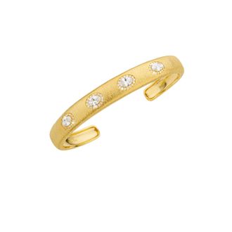 Mya Bay Bijoux Gold-Plated Crystal Bracelet