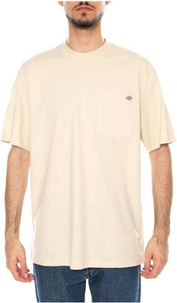 Dickies Luray Pocket Tee - Heren - T-shirts - Beige - M - Katoen - Tops