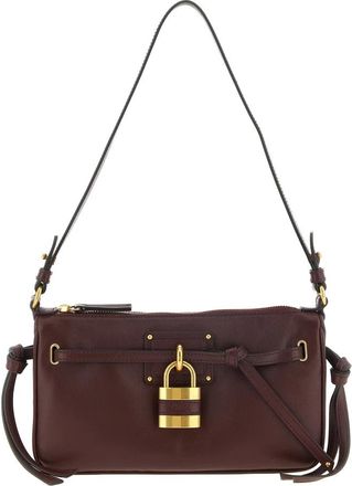 Chlo&eacute; Mini Paddington Sling Pouch - Dames - Tassen - Bruin - Maat: ONE Size Katoen
