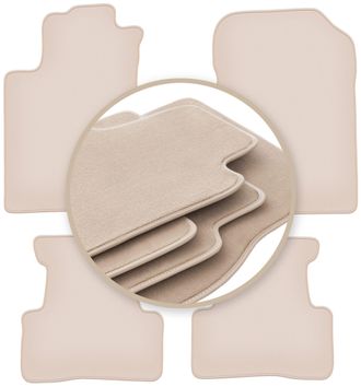 OEM Alfombrillas Beige Premium Para Honda Cr-v Iii Suv 2006-2011