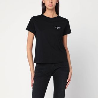 Givenchy Black cotton T-shirt with logo