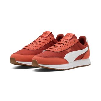 Puma Sneaker PUMA R78 LIGHTWIND, Damen, Gr. 37,5, bordeaux rot, puma wei&szlig;, amarena, Textil, mehrfarbig, Schuhe Sneaker, mit Mesh-Obermaterial, mit SOFTFOAM