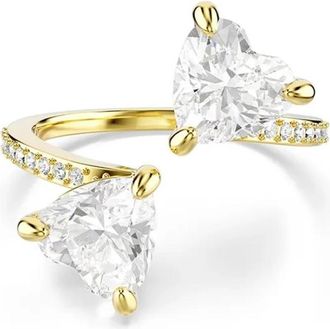 Swarovski Mesmera Open Ring - Dames - Ringen - Geel - 60 MM - Accessoires