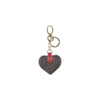 Liu Jo Portachiavi con logo a forma di cuore - - Accessories - Donna - Marrone - ONE SIZE