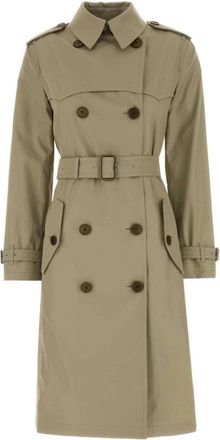 Burberry Gabardine Trenchcoat - Dames - Trenchcoats - Beige - 2XS - Katoen - Jassen