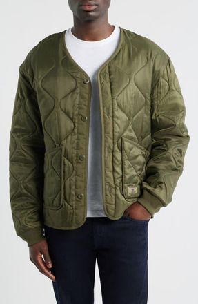 Alpha Industries ALS/92 Relaxed Tiger Liner Jacket in Green at Nordstrom, Size Xx-Large