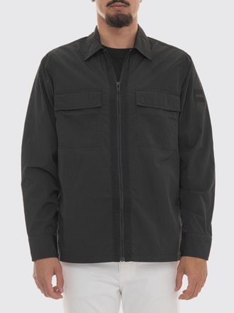 HUGO BOSS Overshirt Lotape in tessuto tecnico