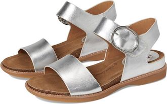 Söfft Bali Womens Sandals Silver Leather : 6.5 M (B)