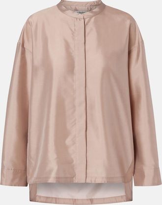 Max Mara Racconto satin shirt