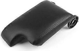 OEM Funda De Cuero Negro Para El Reposabrazos De La Consola Central Del Bmw Serie 3 E46 (1998-2006)