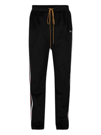 Rhude Pantaloni sportivi a righe - Nero