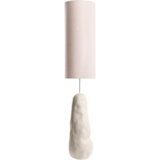 Beliani Floor Lamp SELB Ceramic Light Beige