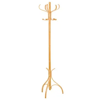 Wanderlust Deco Perchero pie madera miel claro 45x45x182h cm