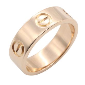 Cartier Love Gold Pink Gold (18K) Band Ring (Pre-Owned)