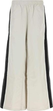 VETEMENTS Polyester Joggers - Heren - Sweatpants - Wit - XS - Polyester - Broeken