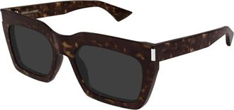 Saint Laurent Zonnebril - unisex - Zonnebrillen - Bruin - 55 MM - Accessoires