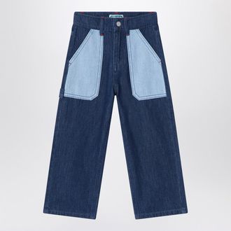 Kenzo Blue/Light Blue Jeans In Denim