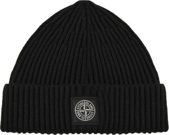 Stone Island Heren, Accessoires, Zwart, Maat: ONE Size Wol