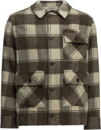 Golden Goose Jassen, Heren, Veelkleurig, XL, Katoen, Roann Trucker Jacket
