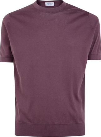 John Smedley T-Shirts - Heren - T-shirts - Rood - S - Tops