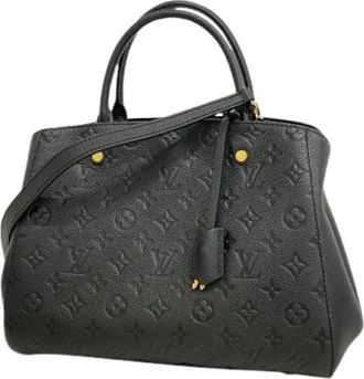Louis Vuitton Pre-owned Handbag - Dames - Vintage Handtas - Zwart - ONE Size - Vintage