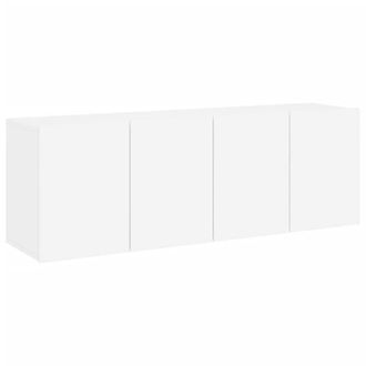 Berkfield Home TV Cabinets Wall-mounted 2 pcs White 60x30x41 cm | Size: 60 x 30 x 41 cm