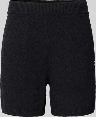 Lacoste Relaxed Fit Sweatshorts aus Baumwoll-Mix in Dunkelblau, Gr&ouml;&szlig;e XXL