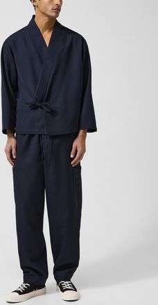 Kenzo Mens Virgin wool cargo jogger