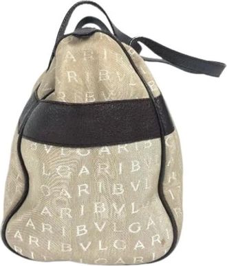 Bulgari Pre-owned Vintage Boston Bag - - Pre-owned - Donna - Beige - ONE SIZE