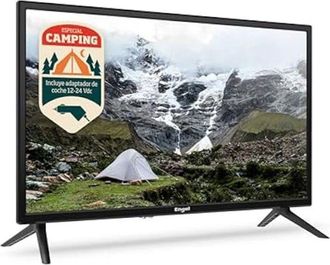 Engel Televisor Led - Engel - Le2462ca - 24 Pulgadas - Hd 1366 X 768 - Adaptador Para Coche 12/24v