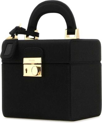 Prada Black Satin Jewel Case