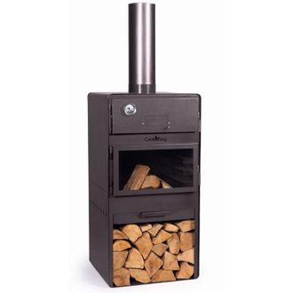 Cook King Stufa da Giardino VENTO con funzione forno