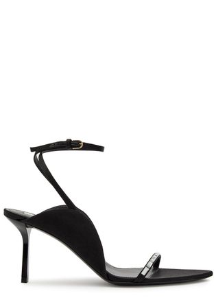 Victoria Beckham 75 Crystal-embellished Sandals - Black - 40 (IT40 / UK7)
