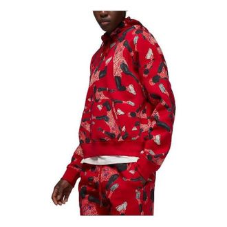 Nike Jordan (WMNS) Air Jordan Artist Series by Parker Duncan Hoodie Red DX0387-687