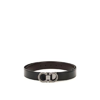 Ferragamo Belts, male, Black, Size: 115 CM Cintura