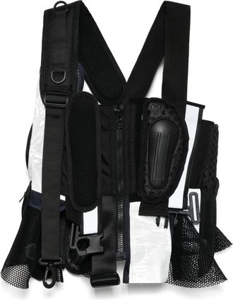 Junya Watanabe Gilet con zip - Nero