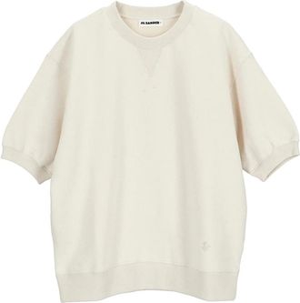 Jil Sander Sweatshirts, female, White, Size: XS Felpa