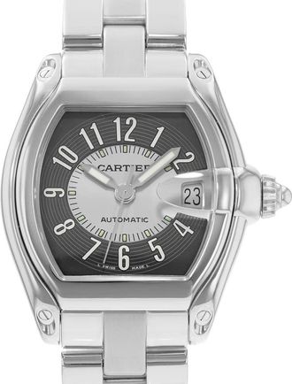 Cartier Pre-owned Cartier Roadster Automatic Grey Dial Mens Watch W62001V3
