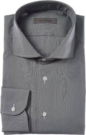 Corneliani Striped Poplin Dress Shirt