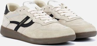 Pompeii Mens Pompeii Elan Sala Mens Oat Trainers - White - Size: 10.5