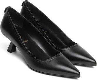 Nero Giardini Pointed Toe Pump in Black at Nordstrom, Size 39