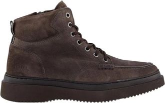 Nubikk Jonah Arctic Fur - Heren - Veterlaarzen - Grijs - 40 EU - Su&egrave;de - Schoenen